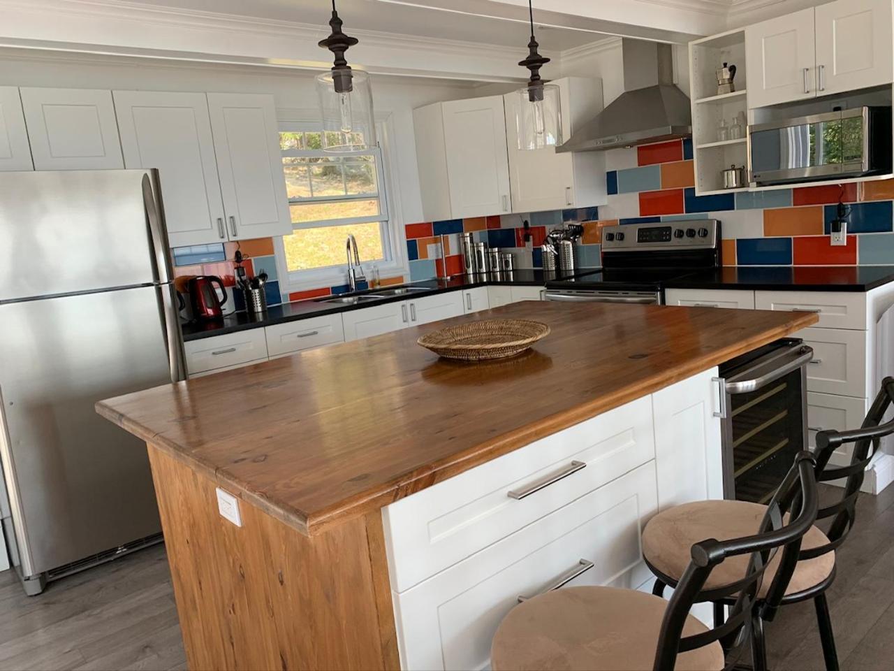 Chalet Chez Les Petit Grandes Bergeronnes Bagian luar foto